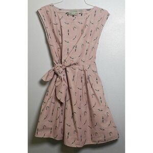 MAEVE  Anthropologie Bathing Beauty Dress Swimmers Divers Red Striped ‎ Size 2